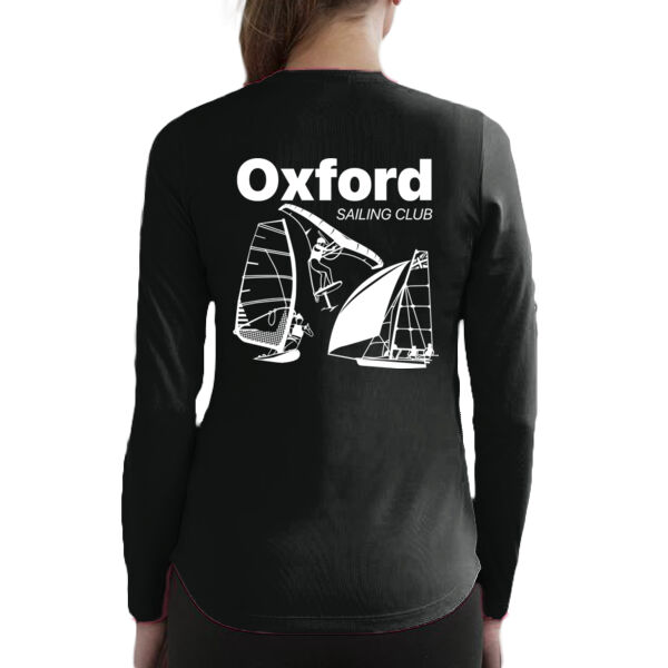 OSC Ladies Long Sleeve Polyester T-shirt Thumbnail