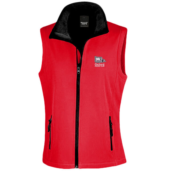 OSC Ladies Soft Shell Gilet Thumbnail